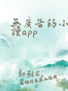 无广告的小说阅读app