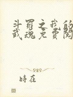 斗罗之我的异火武魂免费阅读