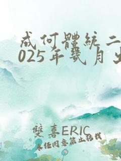 成何体统二季2025年几月出