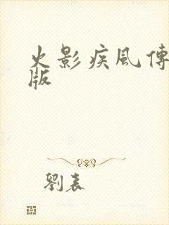 火影疾风传中文版