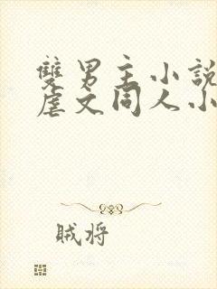 双男主小说推荐虐文同人小说完结