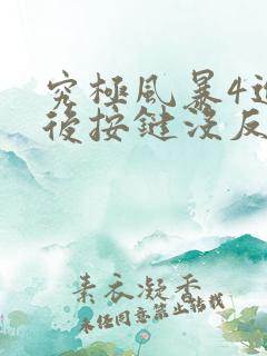 究极风暴4进去后按键没反应