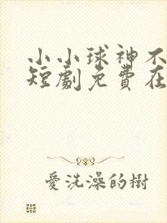 小小球神不好惹短剧免费在线