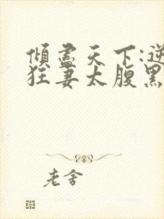 倾尽天下:逆天狂妻太腹黑