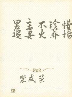 男主不珍惜女主追妻火葬场