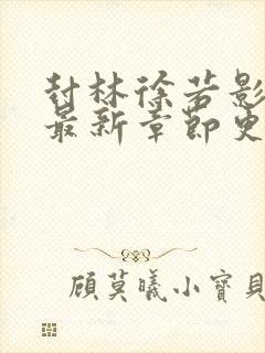 封林徐若影小说最新章节更新内容