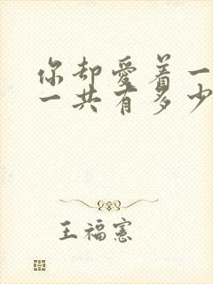 你却爱着一个他一共有多少章