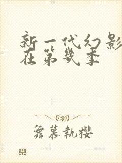 新一代幻影忍者在第几季