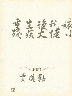 重生后我嫁给了残疾大佬 小说阅读