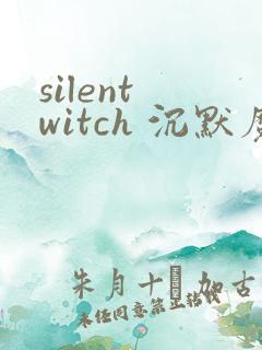 silent witch 沉默魔女的秘密(沉默的魔女)