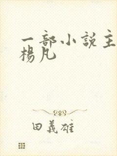 一部小说主角叫杨凡