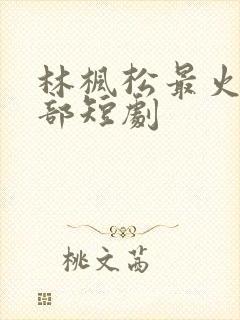 林枫松最火的5部短剧