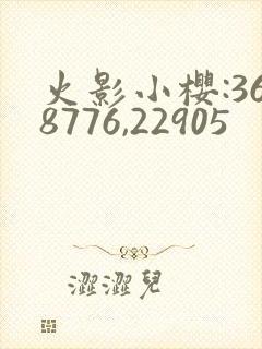 火影小樱:368776,22905