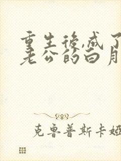 重生后,成了渣老公的白月光最后结局