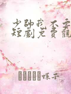 少帅我不要你了短剧免费观看