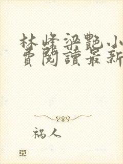 林峰梁艳小说免费阅读最新章节列表