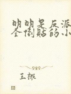 明明是反派女主全倒贴的小说