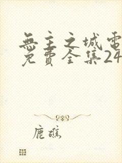 无主之城电视剧免费全集24集