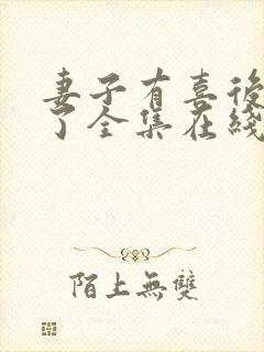 妻子有喜后我懵了全集在线观看