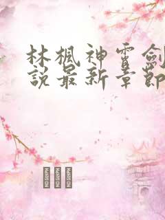 林枫神霄剑修小说最新章节