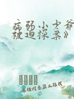 病弱小少爷又在被迫探案》