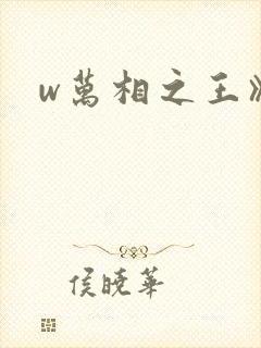 w万相之王》