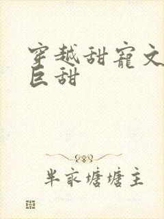 穿越甜宠文推荐巨甜