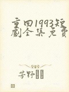 重回1993短剧全集免费观看高清