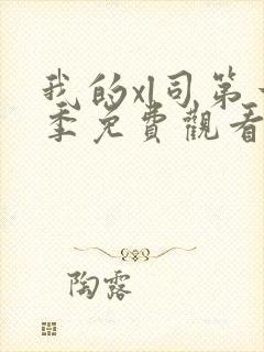 我的xl司第一季免费观看