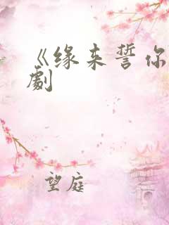 《缘来誓你》泰剧