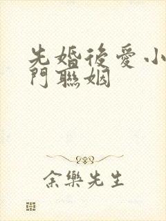 先婚后爱小说豪门联姻