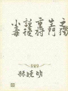 小说重生之将门毒后将门独后最新章节列表最