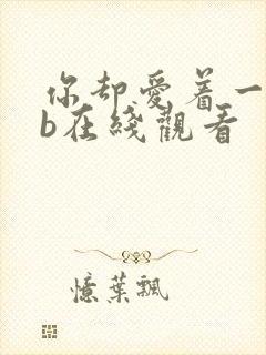 你却爱着一个sb在线观看