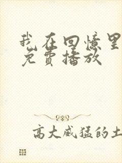 我在回忆里短剧免费播放