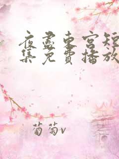 夜尽东宫短剧全集免费播放