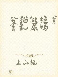 公猫做绝育后还会乱尿吗