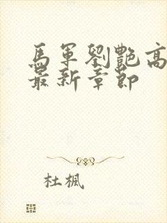 马军刘艳高红梅最新章节