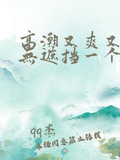 高潮又爽又黄又无遮挡一个人看的