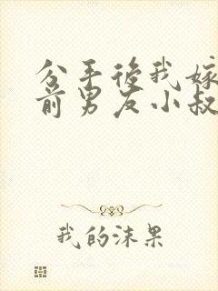 分手后我嫁给了前男友小叔