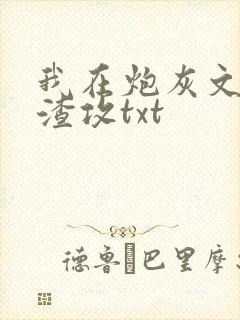 我在炮灰文里当渣攻txt