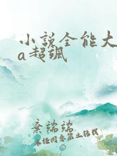 小说全能大佬超a超飒