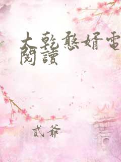 大乾憨婿电子书阅读