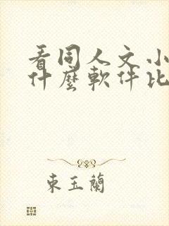 看同人文小说用什么软件比较好