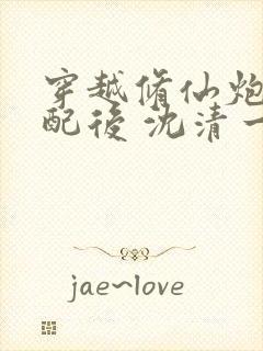 穿越修仙炮灰女配后 沈清一