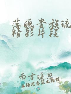 落魄贵族琉璃川精彩片段