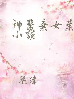 神医弃女叶凌月小说