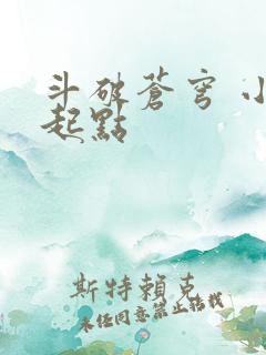 斗破苍穹 小说起点