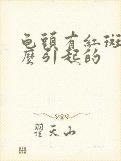 龟头有红斑是什么引起的