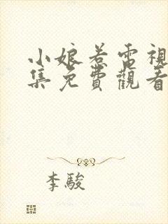 小娘惹电视剧全集免费观看完整版