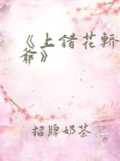《上错花轿嫁王爷》